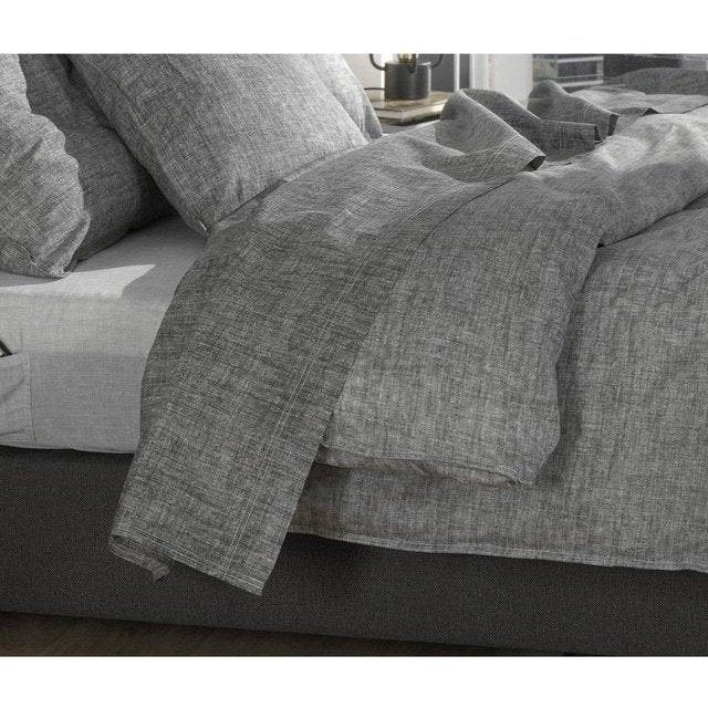 Zo!Home Lino Bettlaken aus Baumwolle 270x290 cm