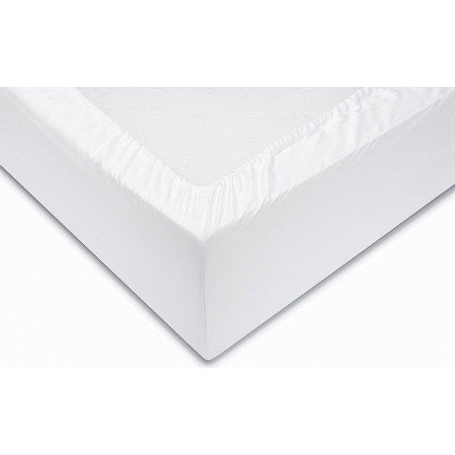 Zo!Home Satinado Spannbettlaken aus Mako-Satin 90x210-220 cm