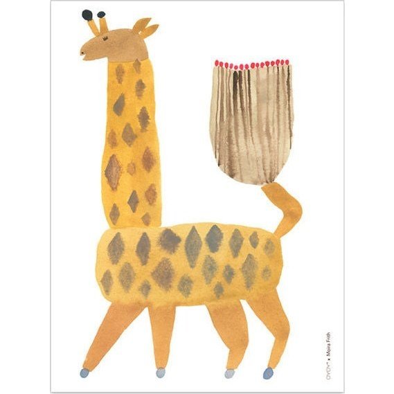 OYOY LIVING Poster Noah Giraffe
